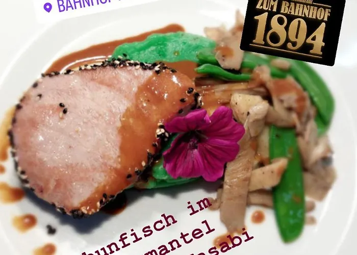 Zum Bahnhof 1894 Hotel Rohrbach (Sudliche Weinstrasse)